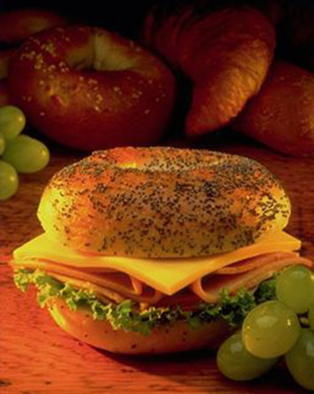bagel burger